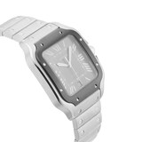 Pre-Owned Cartier Santos De 39.8mm Stainless Steel