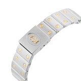 Pre-Owned Cartier Santos Galbee 28mm Stainless Steel and Yellow Gold