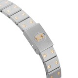 Pre-Owned Cartier Santos Octagon SM 25mm Stainless Steel and Yellow Gold