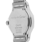 Pre-Owned Cartier Santos Octagon SM 25mm Stainless Steel and Yellow Gold