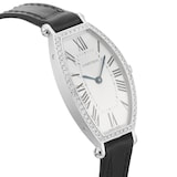 Pre-Owned Cartier Tonneau Mecanique 21mm White Gold