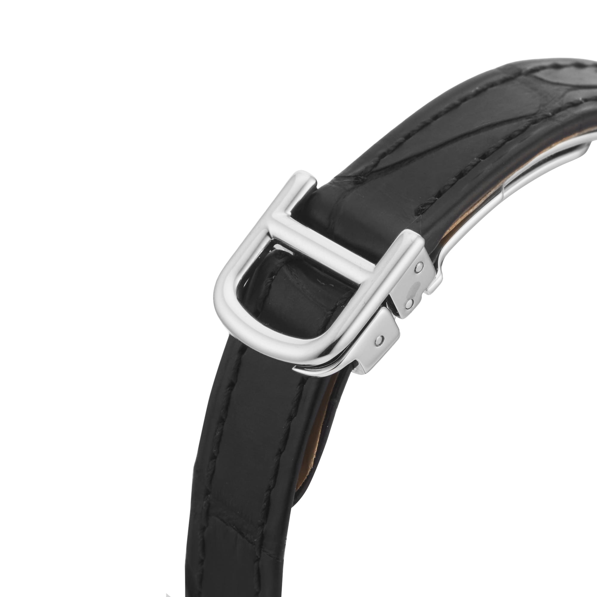 Pre-Owned Cartier Tonneau Mecanique 21mm White Gold