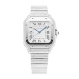 Pre-Owned Cartier Santos De 35.1mm Stainless Steel