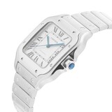 Pre-Owned Cartier Santos De 35.1mm Stainless Steel