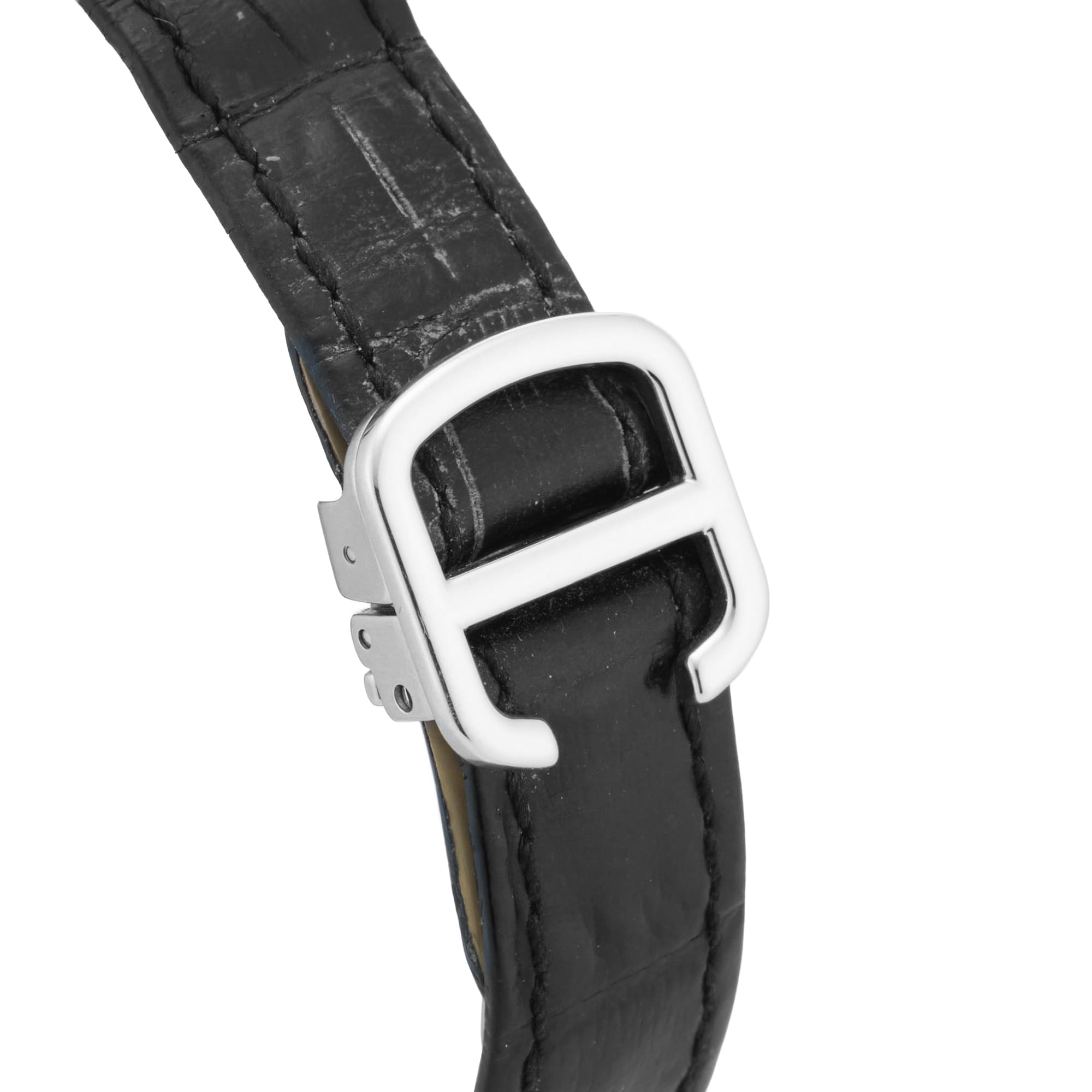 Pre-Owned Cartier Cle De 31mm Stainless Steel Pre-Owned Cartier Cle De 31mm Stainless Steel