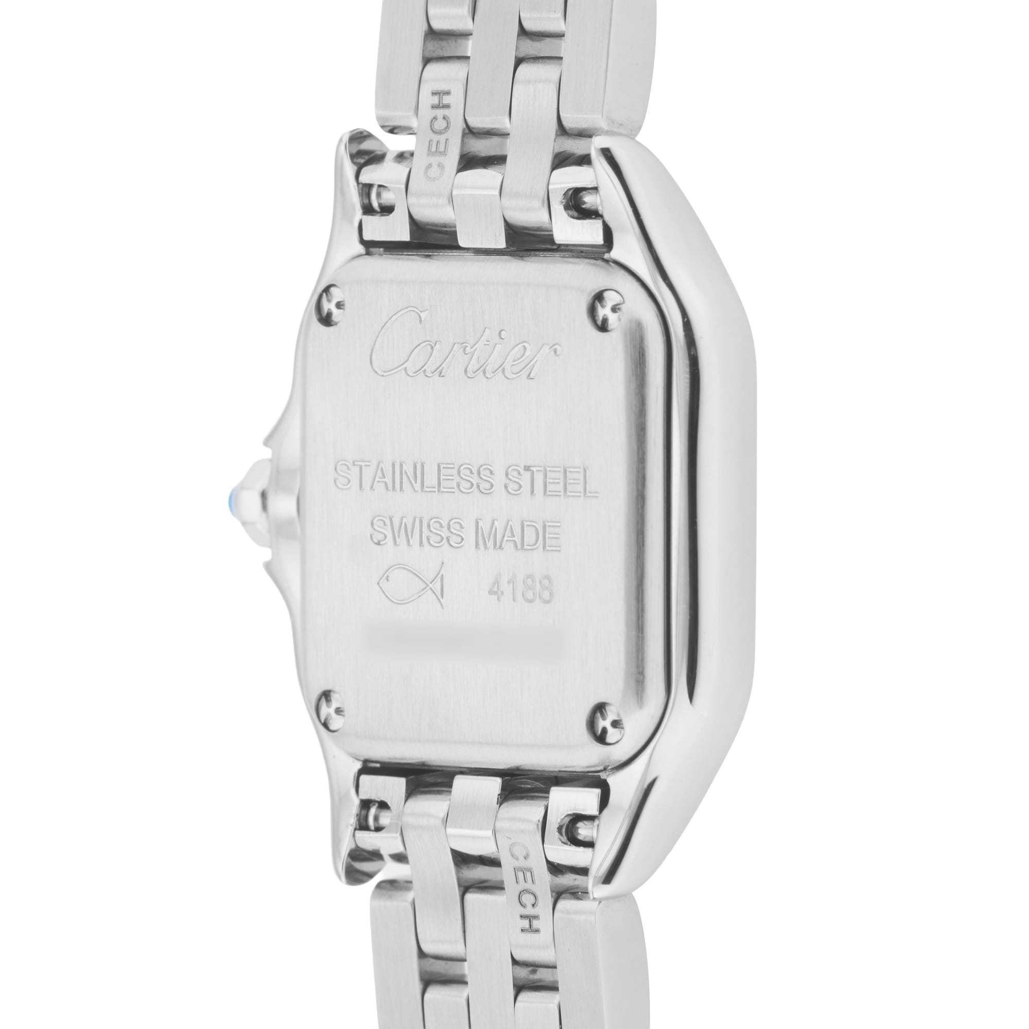 Pre-Owned Cartier Panthere De 21mm Stainless Steel Pre-Owned Cartier Panthere De 21mm Stainless Steel