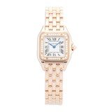 Pre-Owned Cartier Panthere De Small Model 22mm Rose Gold
