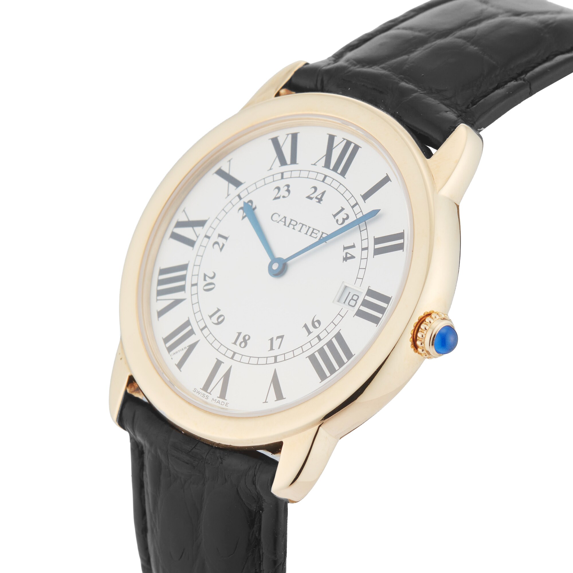 Pre-Owned Cartier Ronde Solo De 36mm Yellow Gold Pre-Owned Cartier Ronde Solo De 36mm Yellow Gold