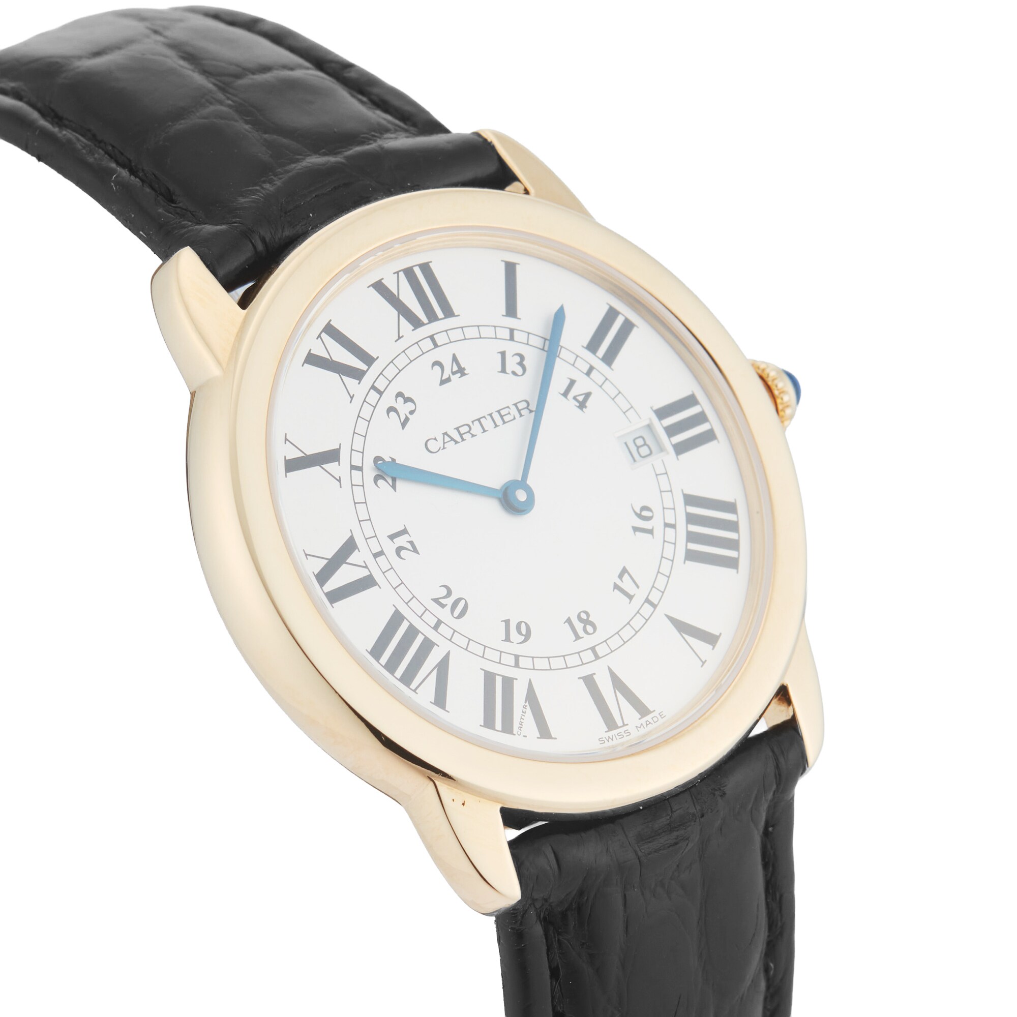 Pre-Owned Cartier Ronde Solo De 36mm Yellow Gold Pre-Owned Cartier Ronde Solo De 36mm Yellow Gold