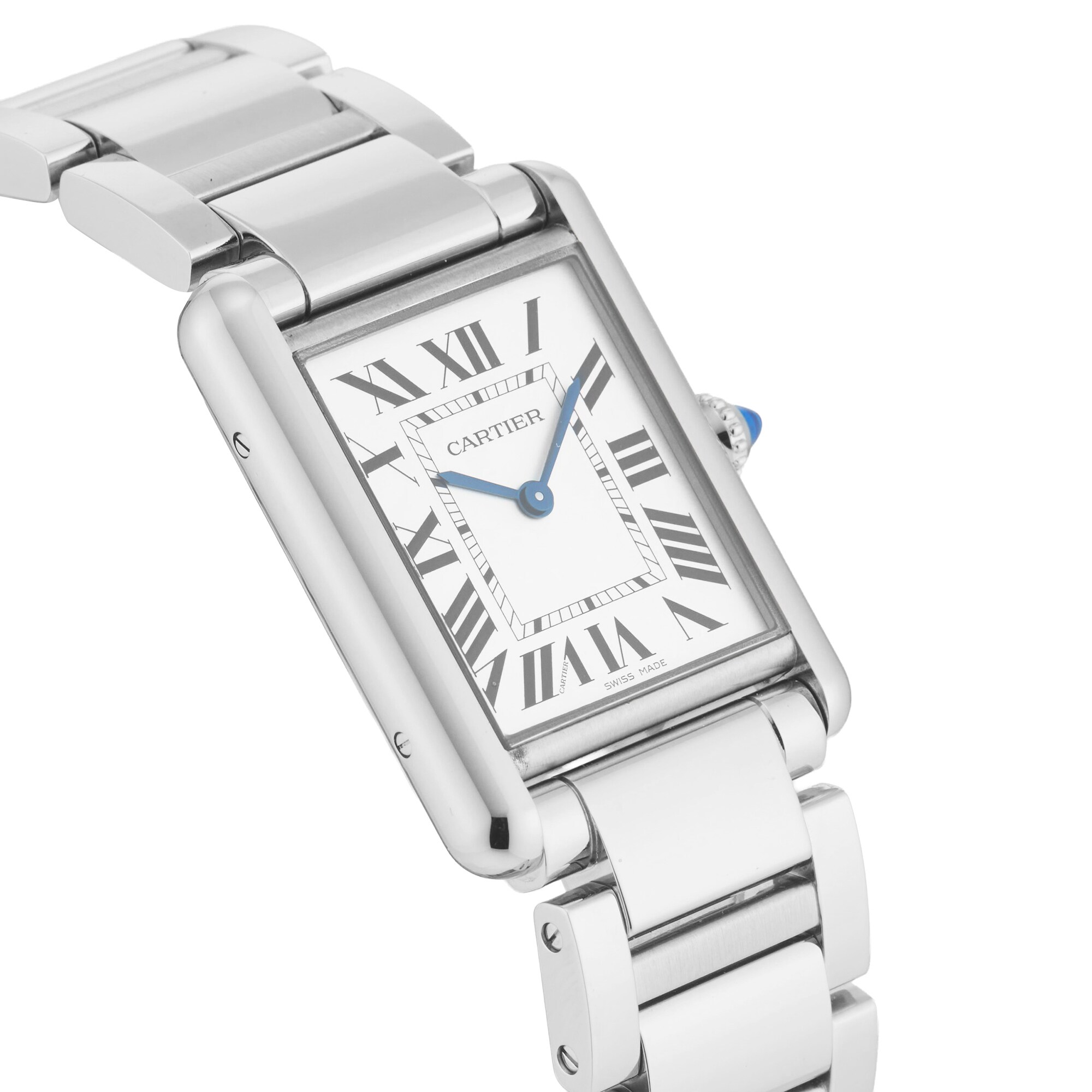 Pre-Owned Cartier Tank Must De 25.5mm x 33.7mm Stainless Steel