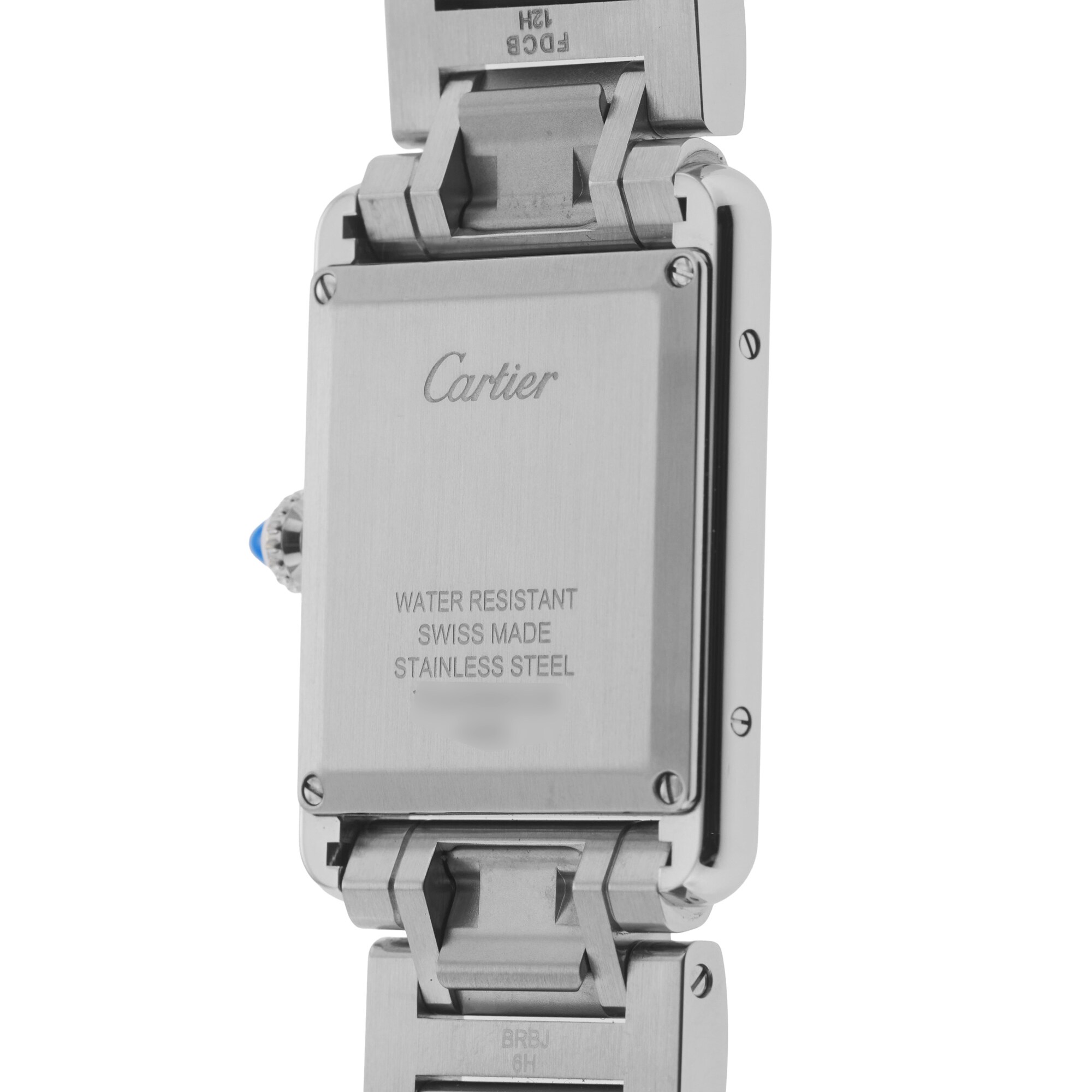 Pre-Owned Cartier Tank Must De 25.5mm x 33.7mm Stainless Steel