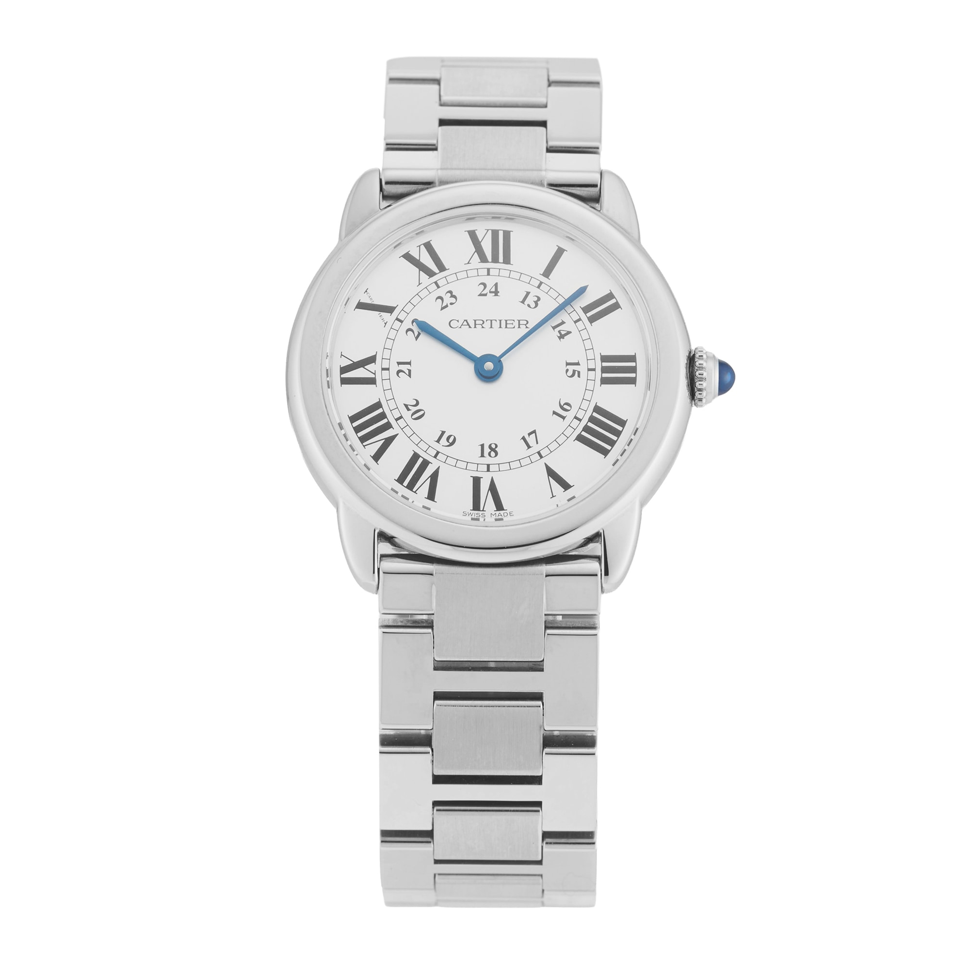 Pre-Owned Cartier Ronde Solo 30mm Stainless Steel Pre-Owned Cartier Ronde Solo 30mm Stainless Steel
