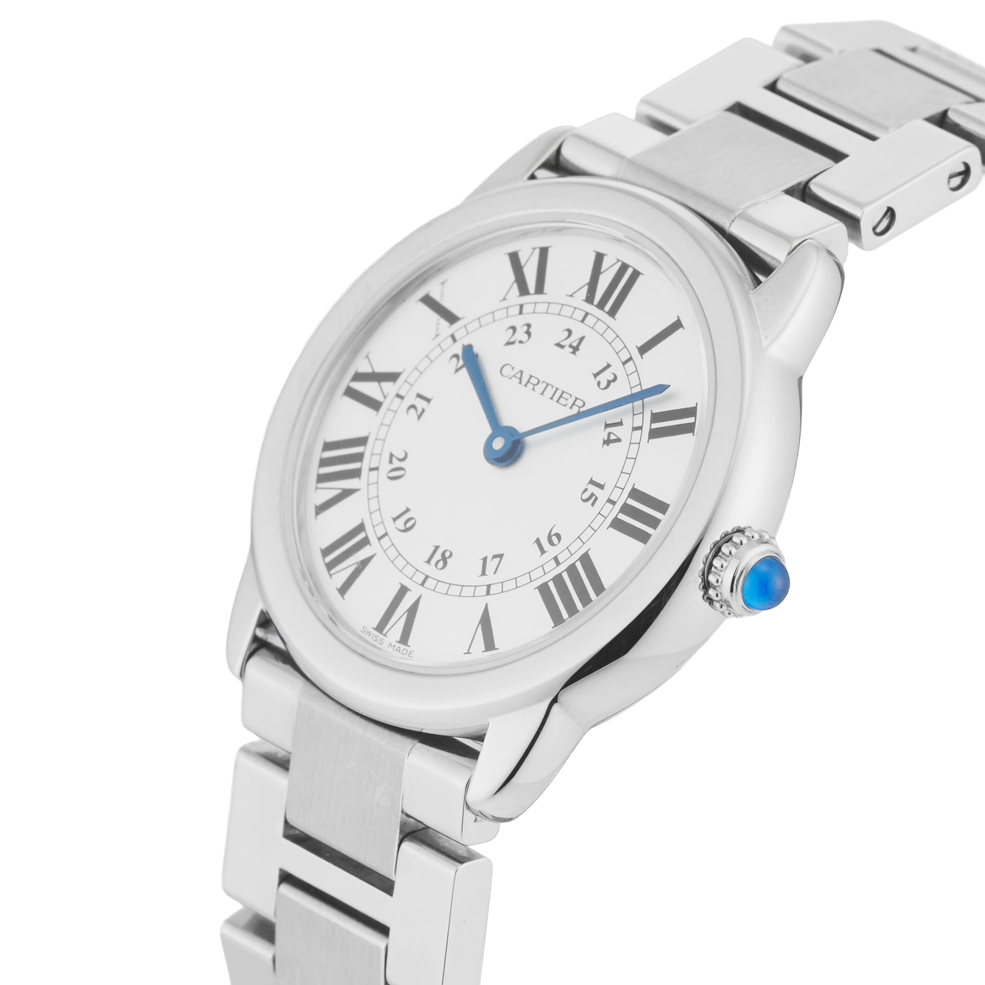 Pre-Owned Cartier Ronde Solo 30mm Stainless Steel Pre-Owned Cartier Ronde Solo 30mm Stainless Steel