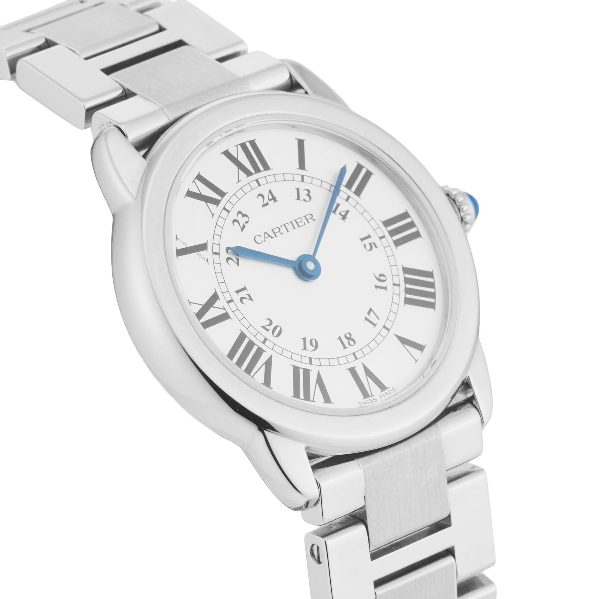 Pre-Owned Cartier Ronde Solo 30mm Stainless Steel Pre-Owned Cartier Ronde Solo 30mm Stainless Steel