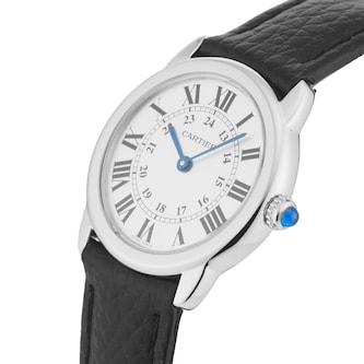 Pre-Owned Cartier Ronde Solo De 29mm Stainless Steel Pre-Owned Cartier Ronde Solo De 29mm Stainless Steel
