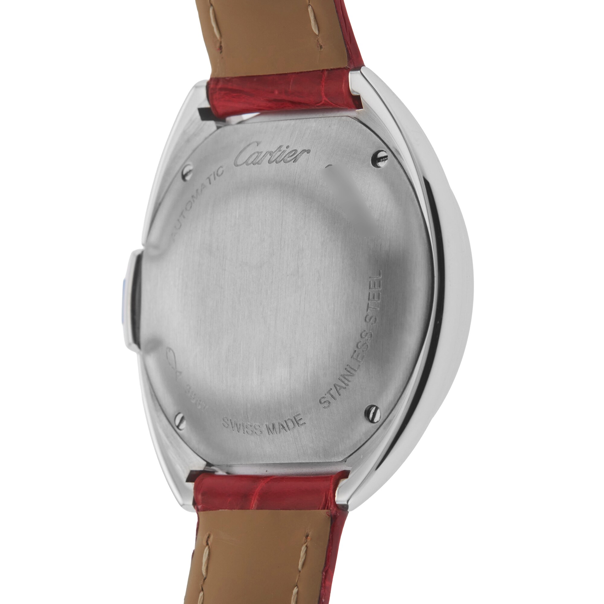 Pre-Owned Cartier Cle De 31mm Stainless Steel Pre-Owned Cartier Cle De 31mm Stainless Steel