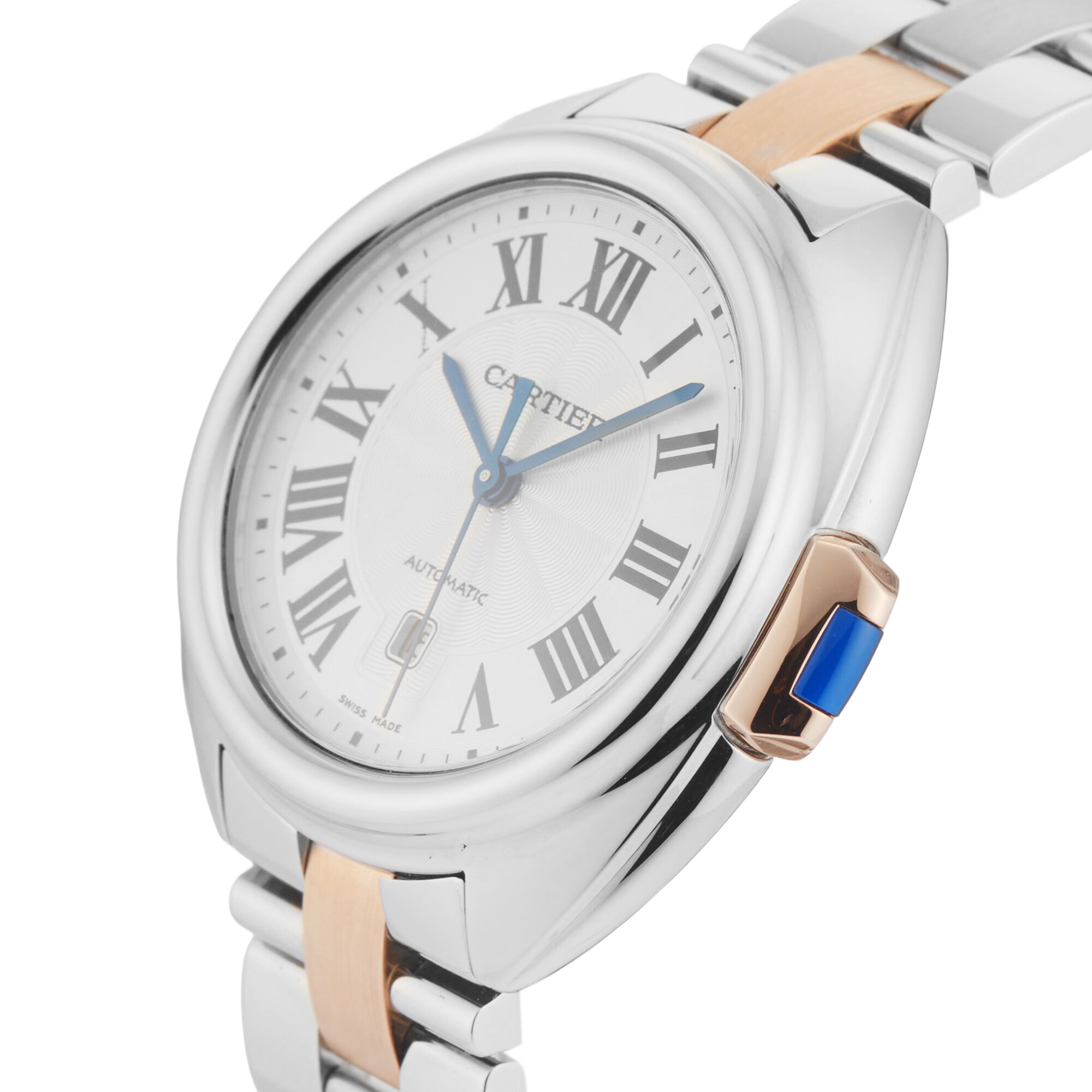 Pre-Owned Cartier Cle De 31mm Stainless Steel
