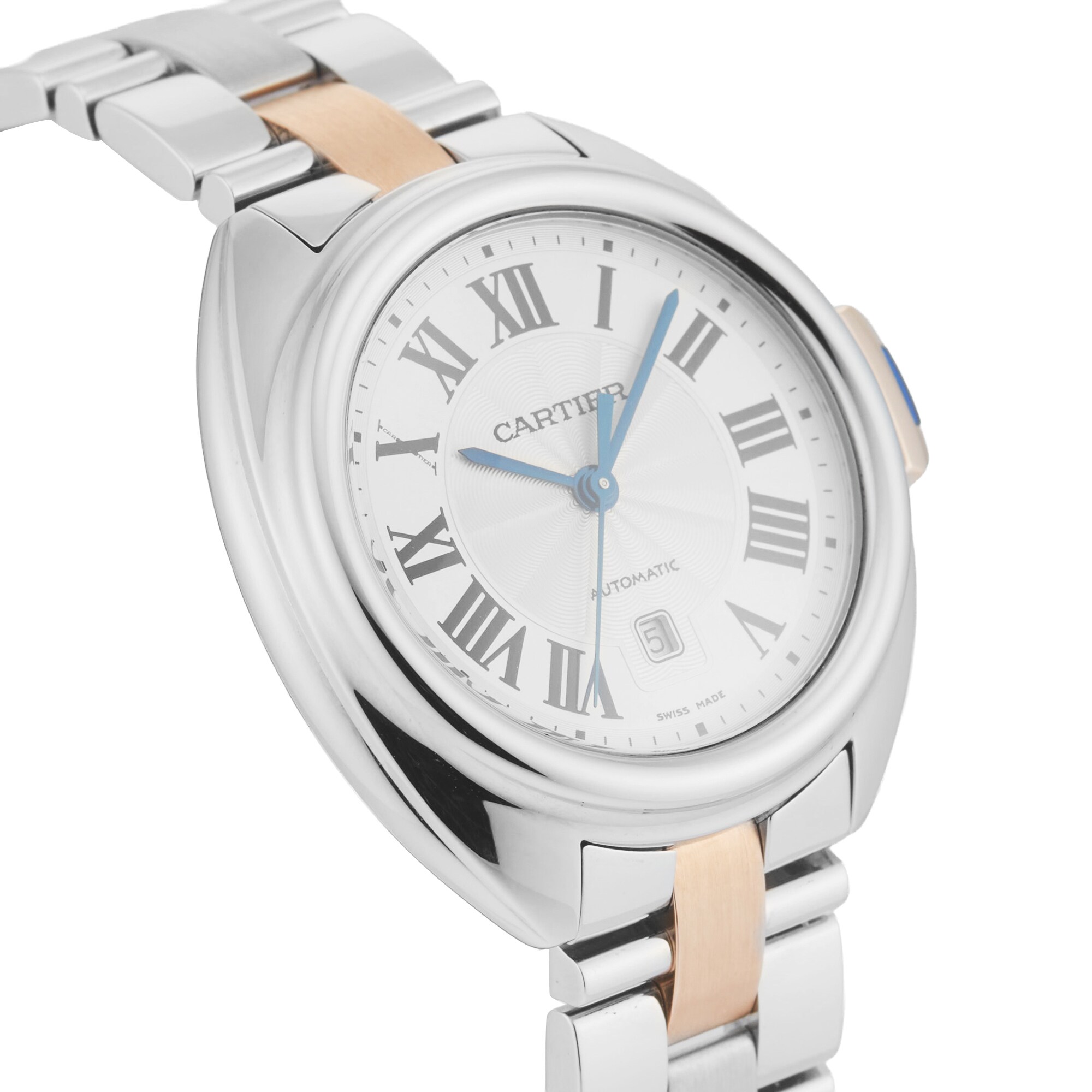 Pre-Owned Cartier Cle De 31mm Stainless Steel