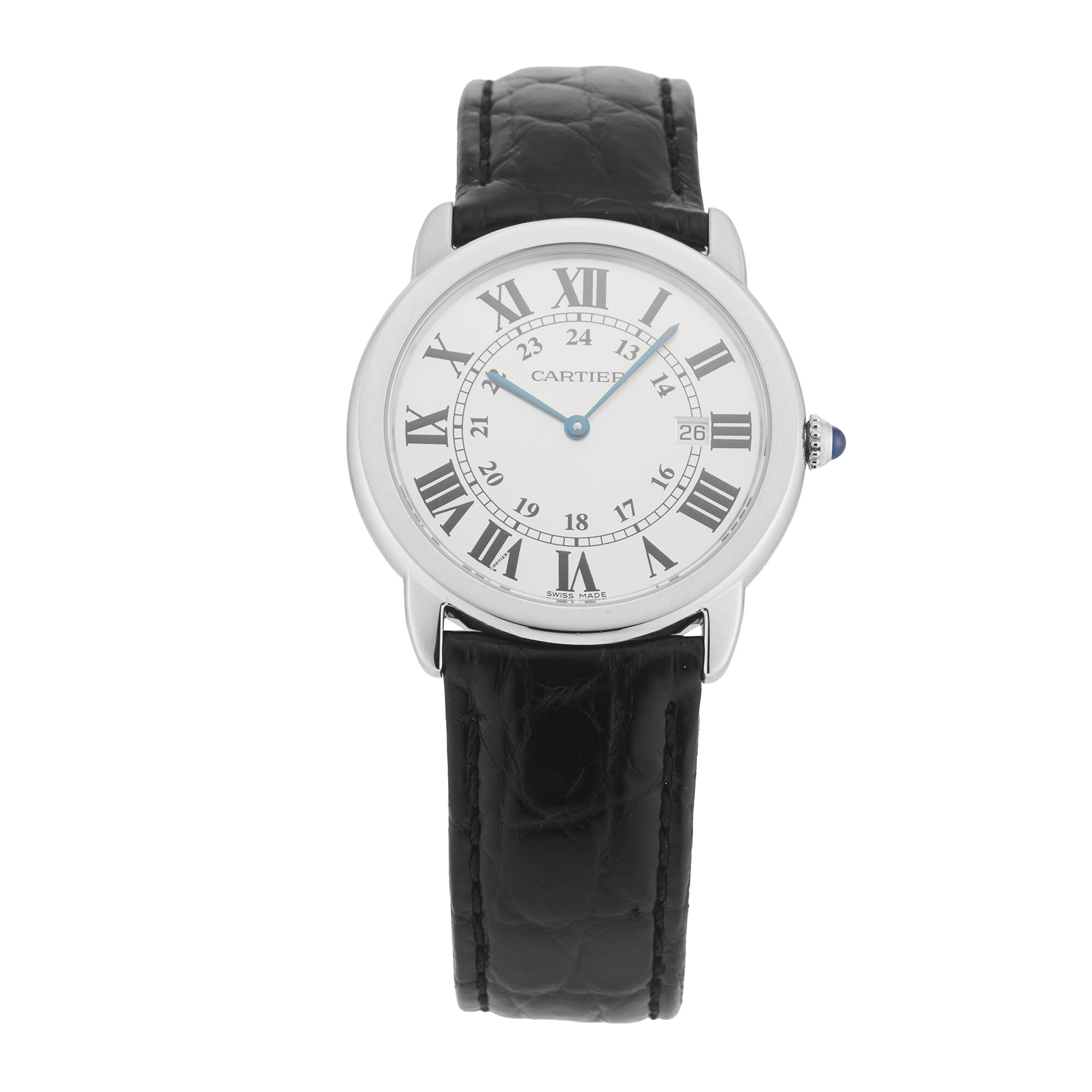 Pre-Owned Cartier Ronde Solo Quartz 36mm Stainless Steel Pre-Owned Cartier Ronde Solo Quartz 36mm Stainless Steel