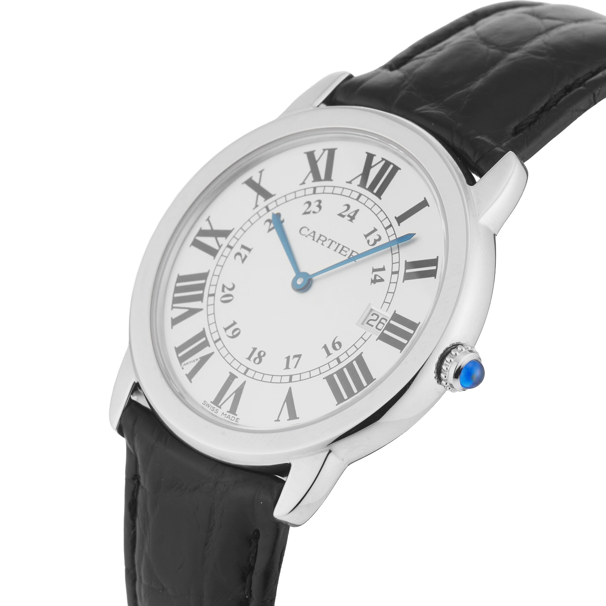 Pre-Owned Cartier Ronde Solo Quartz 36mm Stainless Steel Pre-Owned Cartier Ronde Solo Quartz 36mm Stainless Steel