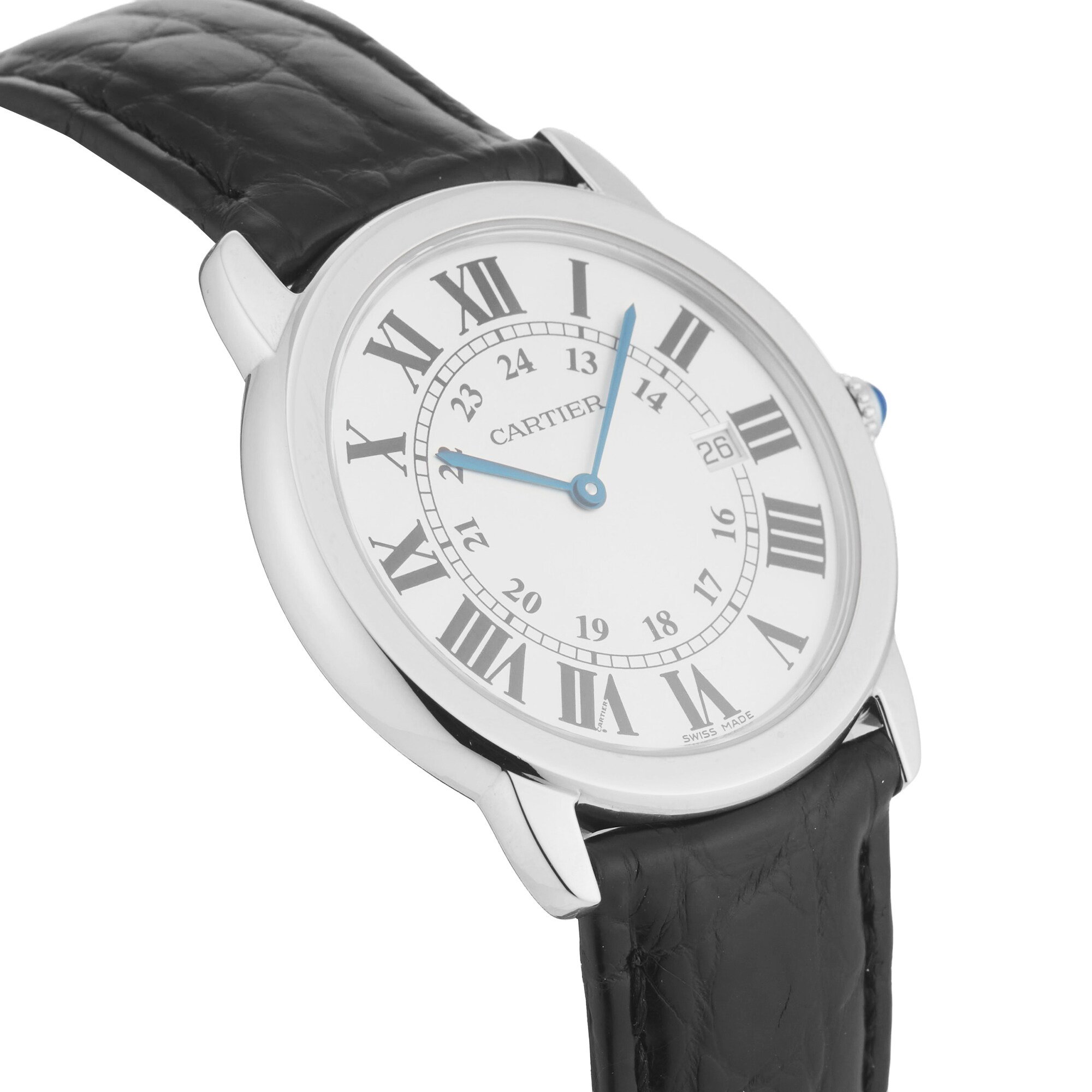 Pre-Owned Cartier Ronde Solo Quartz 36mm Stainless Steel Pre-Owned Cartier Ronde Solo Quartz 36mm Stainless Steel