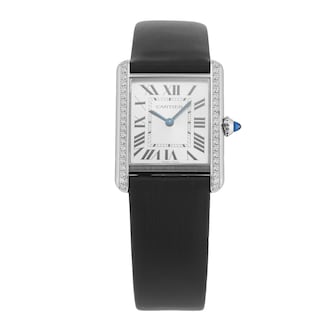 Pre-Owned Cartier Tank Must De 25.5mm x 33.7mm Stainless Steel