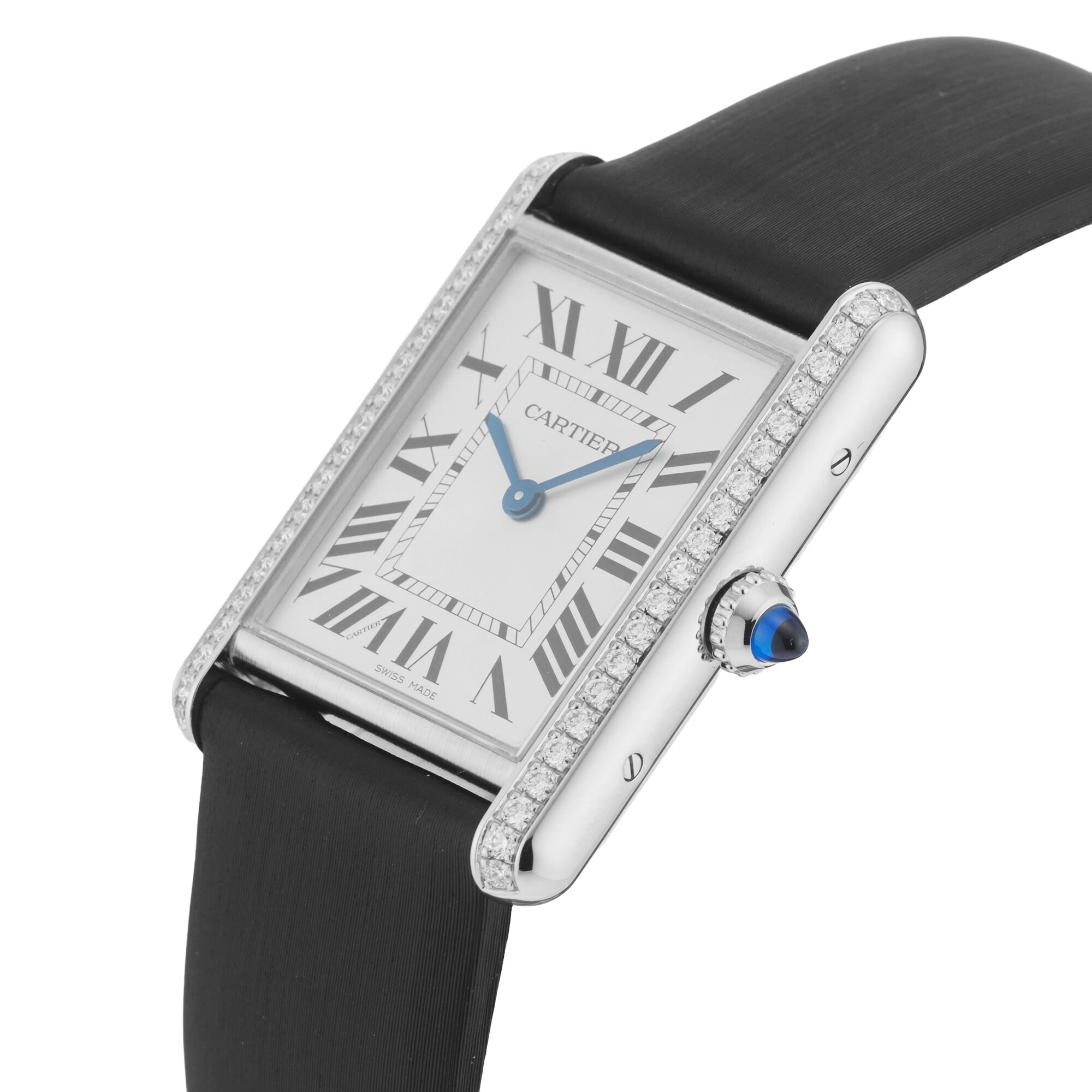 Pre-Owned Cartier Tank Must De 25.5mm x 33.7mm Stainless Steel Pre-Owned Cartier Tank Must De 25.5mm x 33.7mm Stainless Steel