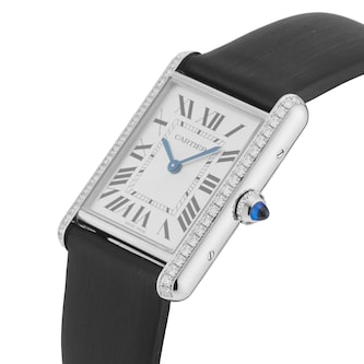 Pre-Owned Cartier Tank Must De 25.5mm x 33.7mm Stainless Steel