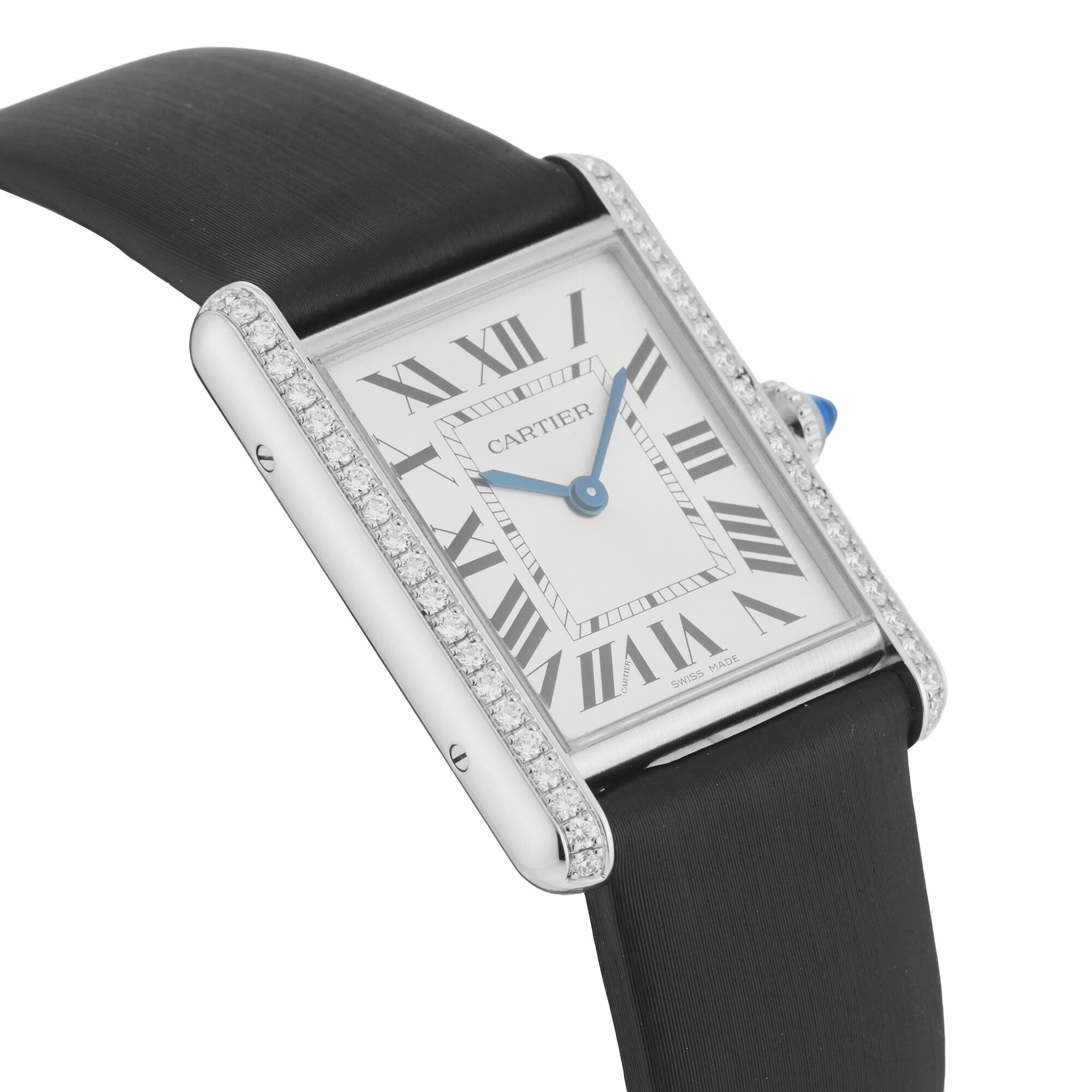 Pre-Owned Cartier Tank Must De 25.5mm x 33.7mm Stainless Steel Pre-Owned Cartier Tank Must De 25.5mm x 33.7mm Stainless Steel