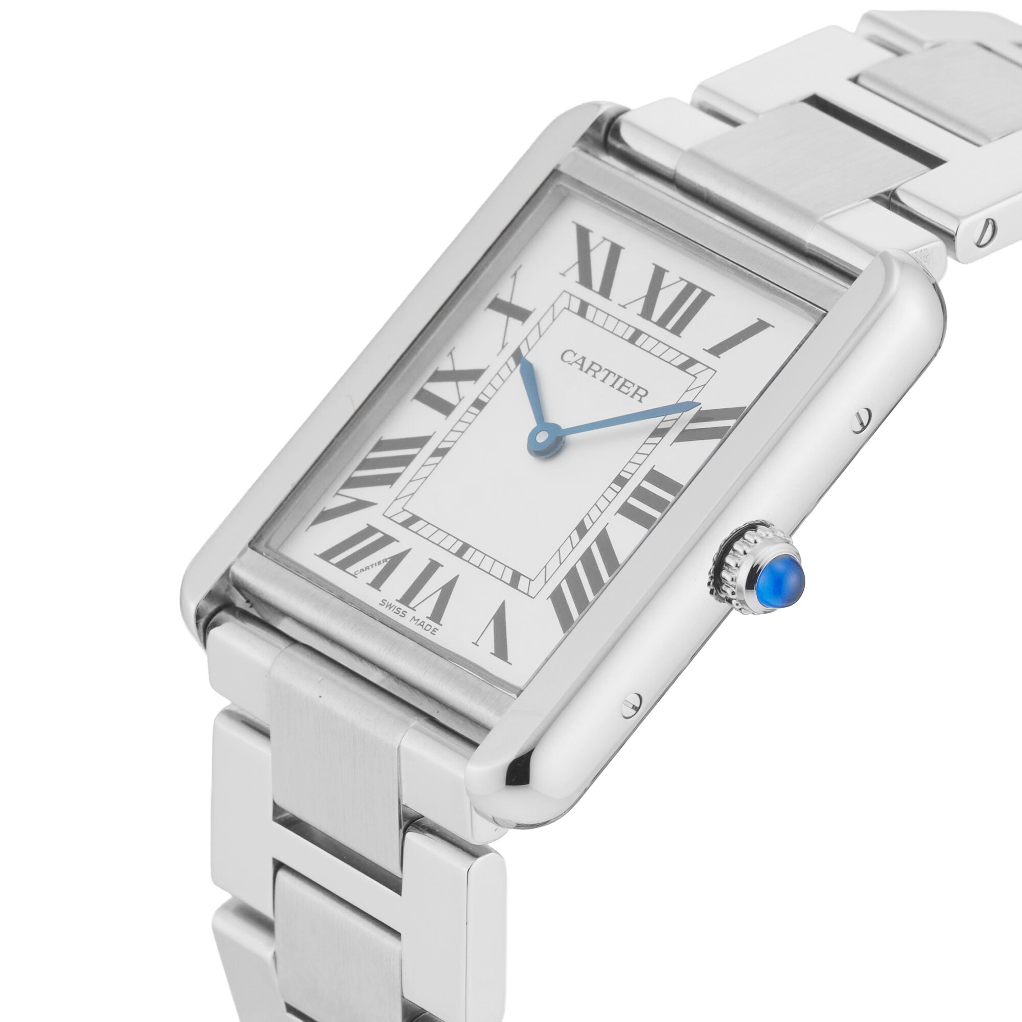 Pre-Owned Cartier Tank Solo 27.4mm x 34.8mm Stainless Steel Pre-Owned Cartier Tank Solo 27.4mm x 34.8mm Stainless Steel