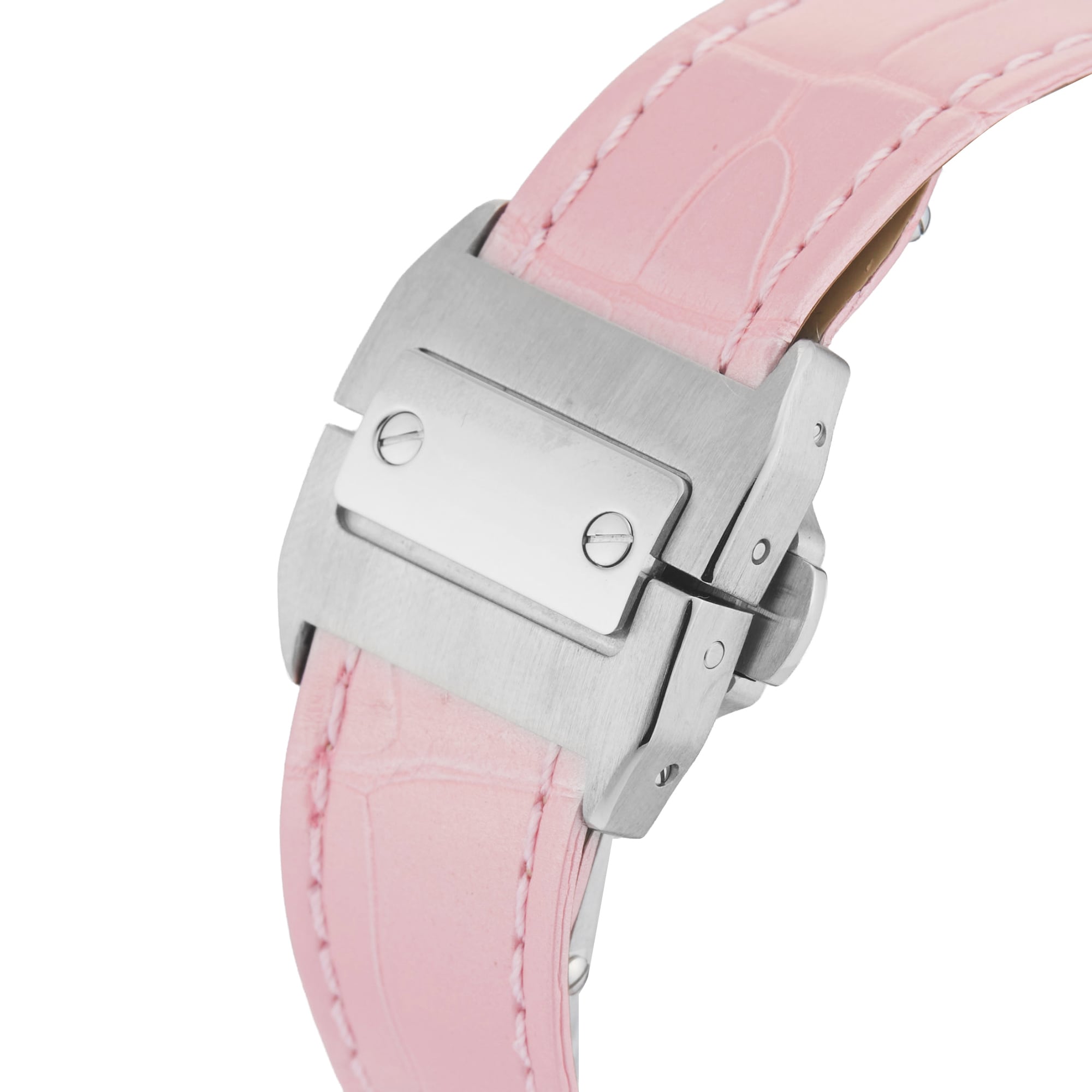 Pre-Owned Cartier Santos 100 35.6mm x 44.2mm Stainless Steel Pre-Owned Cartier Santos 100 35.6mm x 44.2mm Stainless Steel