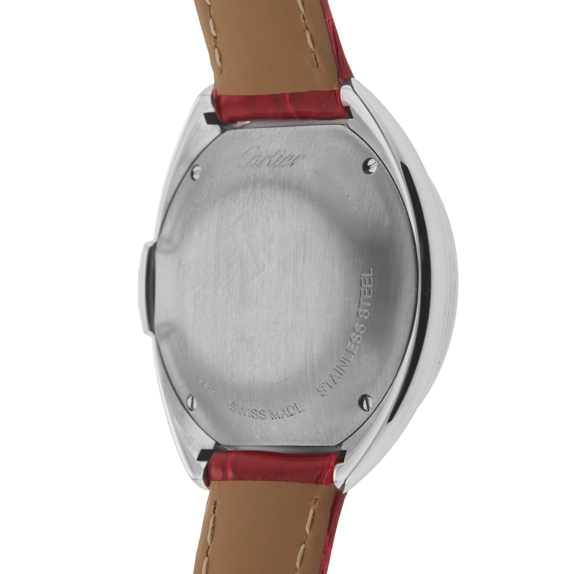 Pre-Owned Cartier Cle De 31mm Stainless Steel Pre-Owned Cartier Cle De 31mm Stainless Steel