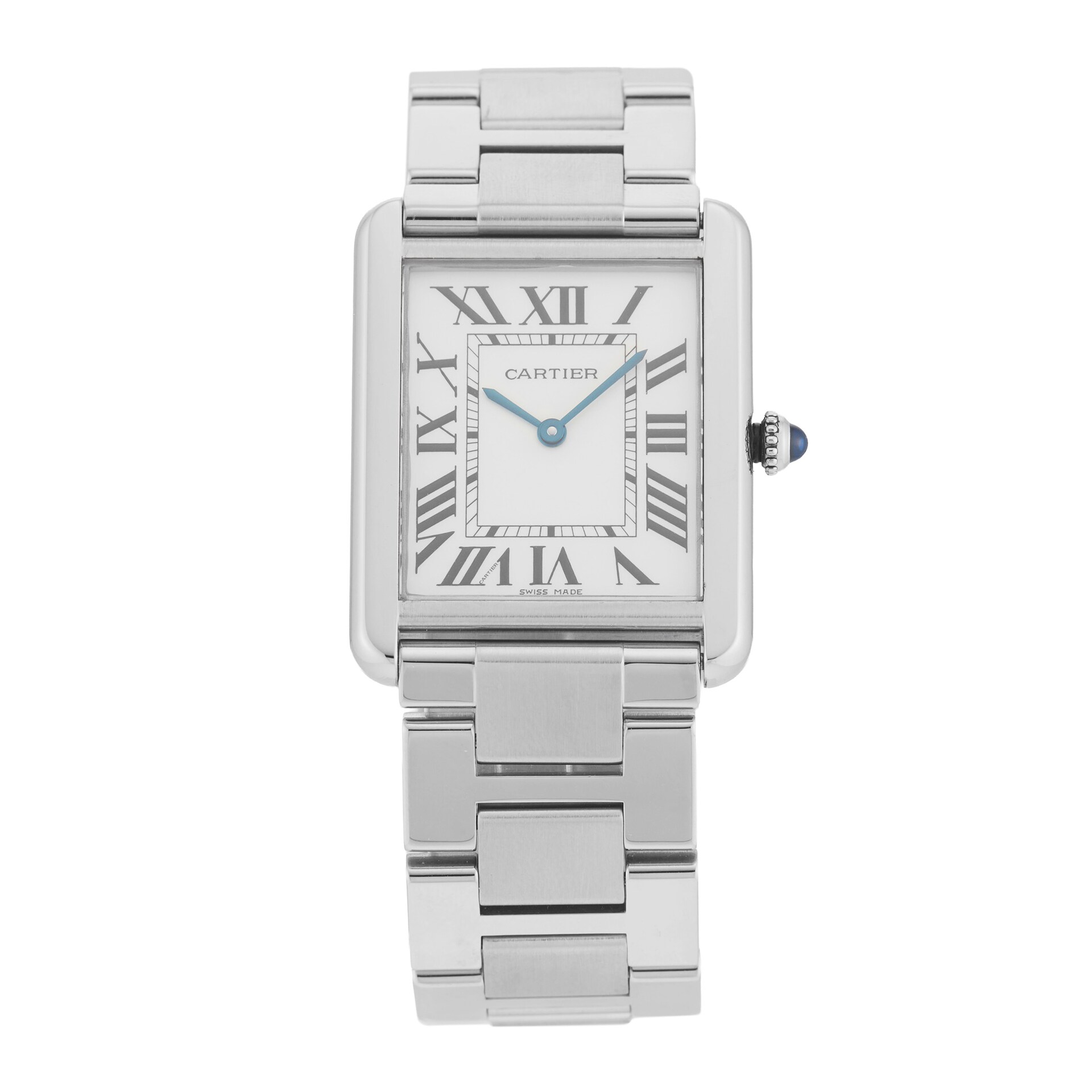 Pre-Owned Cartier Tank Solo 27.4mm x 34.8mm Stainless Steel Pre-Owned Cartier Tank Solo 27.4mm x 34.8mm Stainless Steel