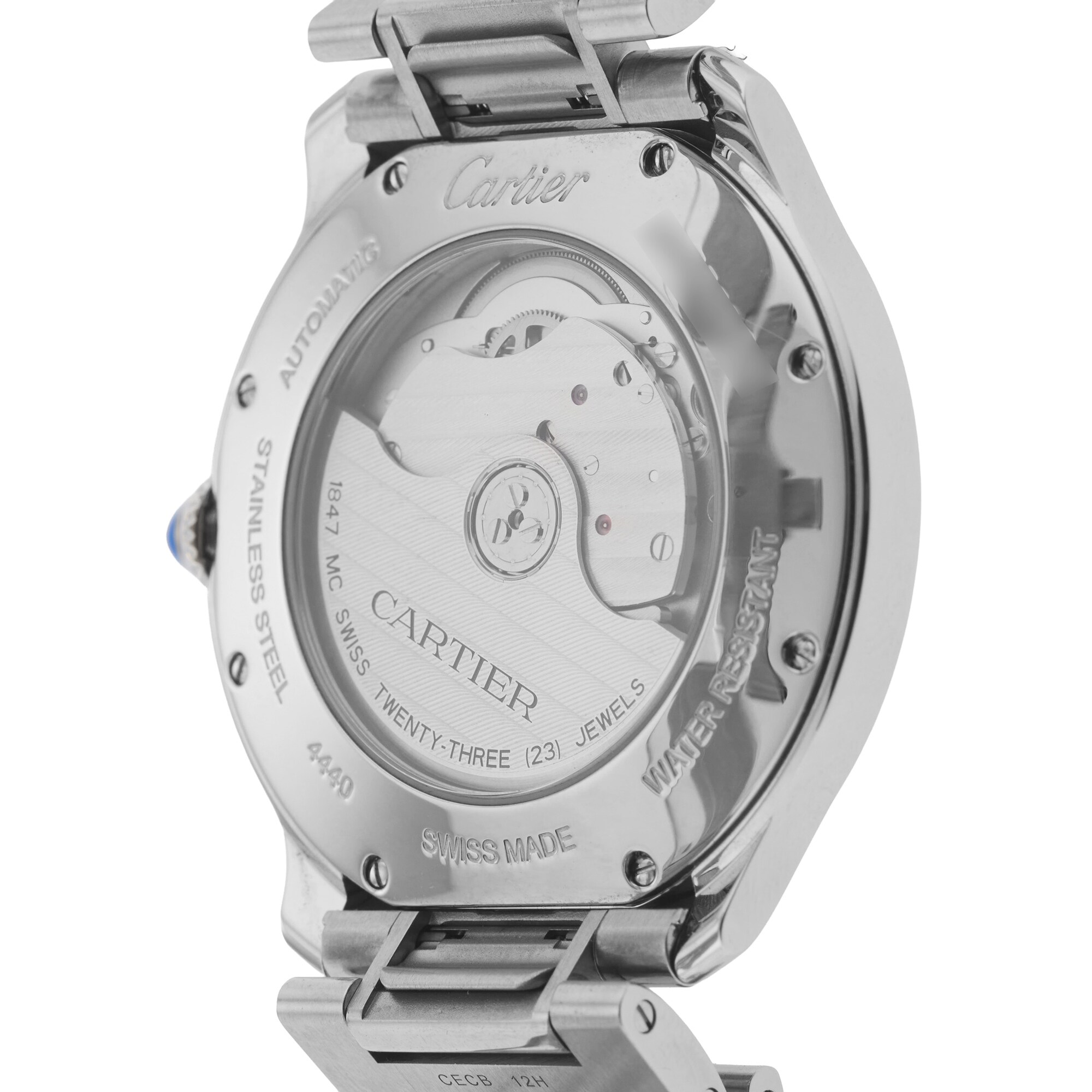 Pre-Owned Cartier Ronde Must De 40mm Stainless Steel Pre-Owned Cartier Ronde Must De 40mm Stainless Steel
