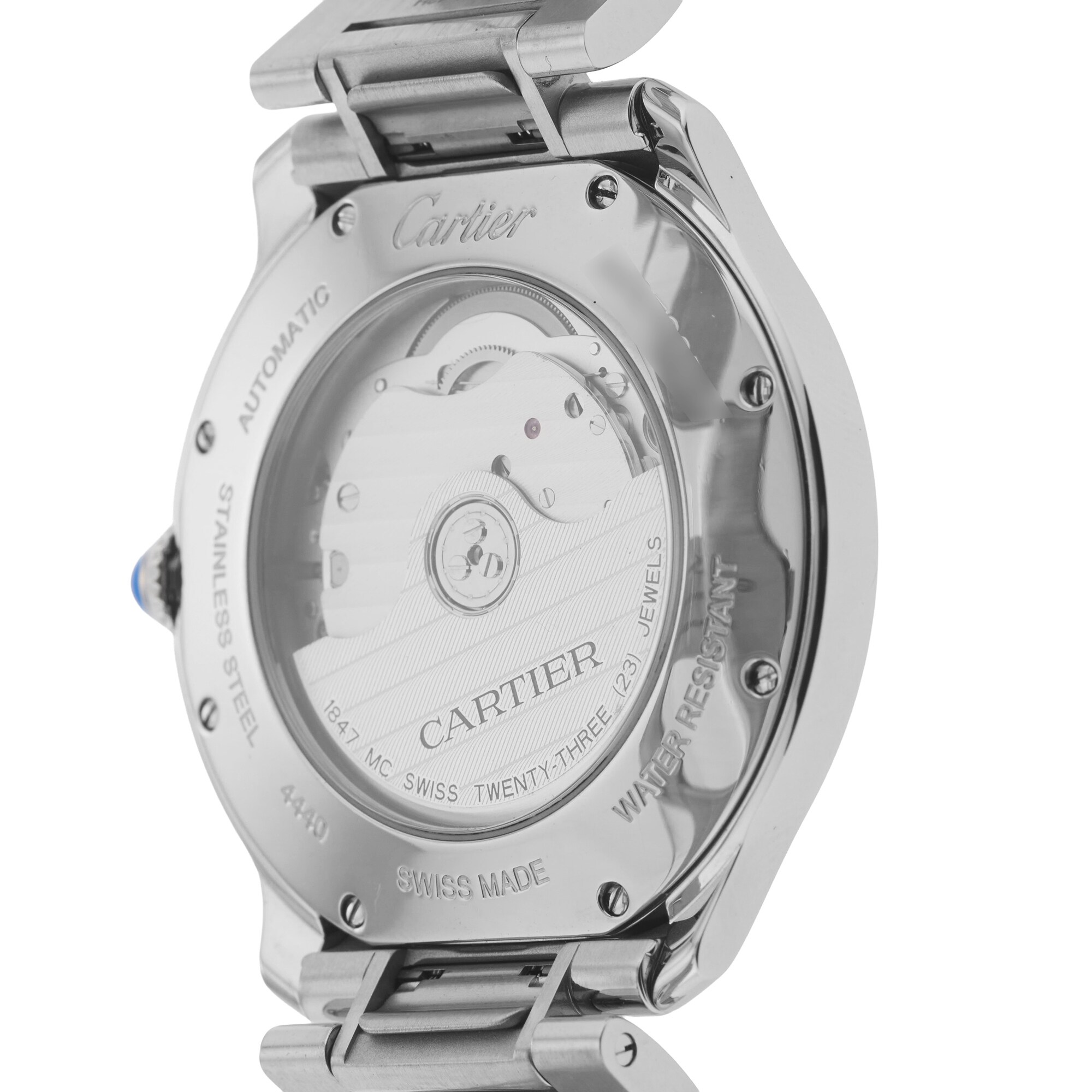 Pre-Owned Cartier Ronde Must De 40mm Stainless Steel Pre-Owned Cartier Ronde Must De 40mm Stainless Steel