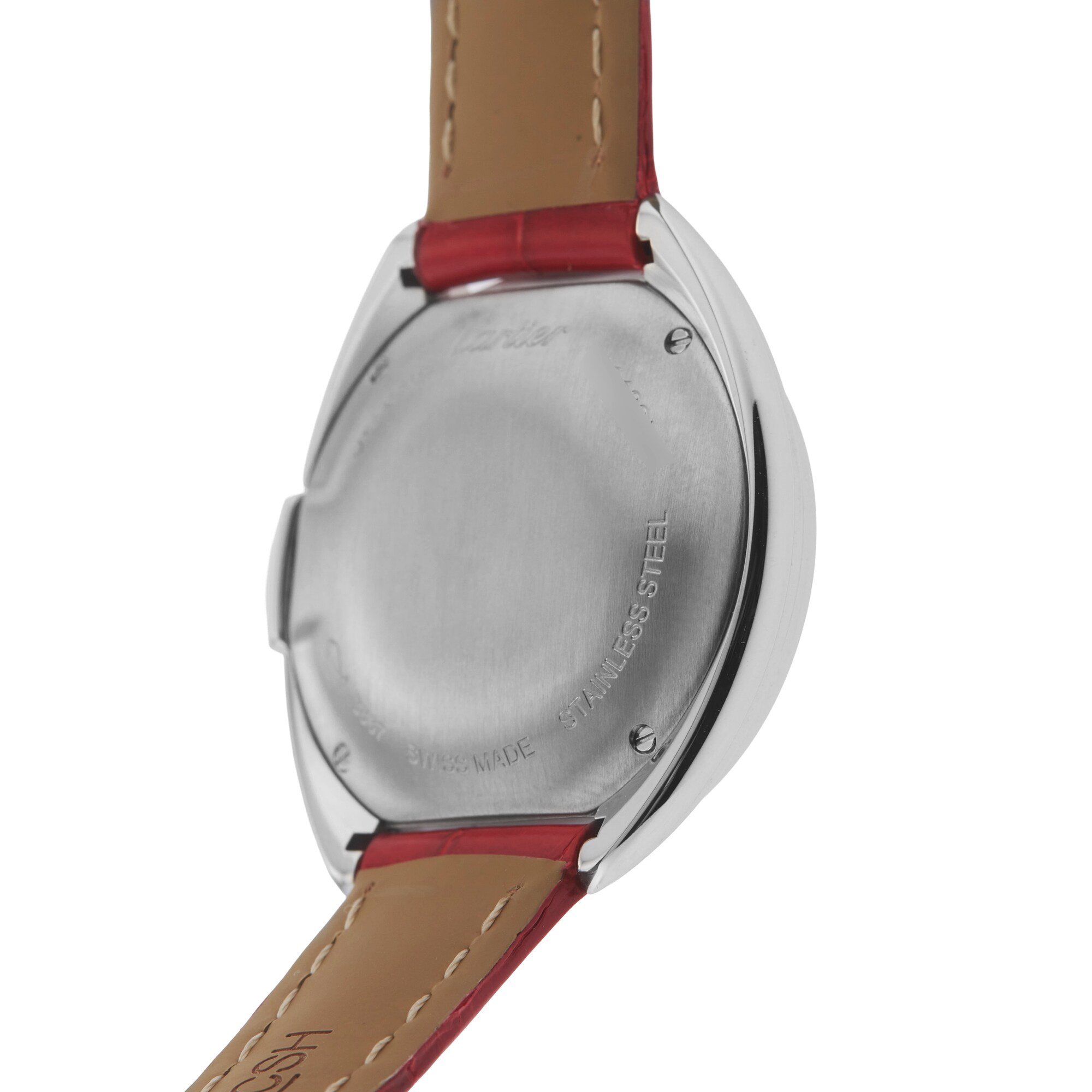 Pre-Owned Cartier Cle De 31mm Stainless Steel Pre-Owned Cartier Cle De 31mm Stainless Steel