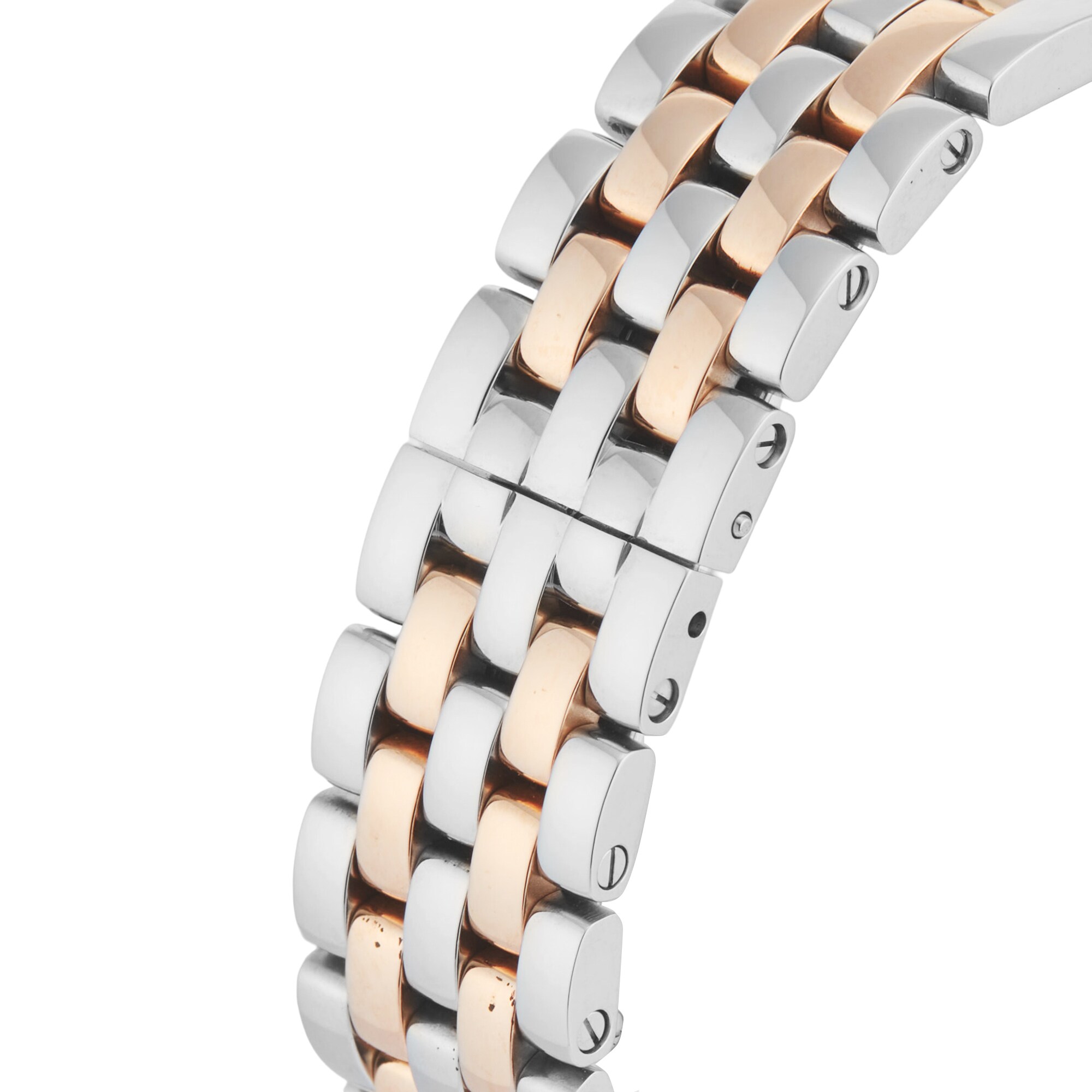 Pre-Owned Cartier Panthere De Medium Model 29mm Stainless Steel and Rose Gold Pre-Owned Cartier Panthere De Medium Model 29mm Stainless Steel and Rose Gold