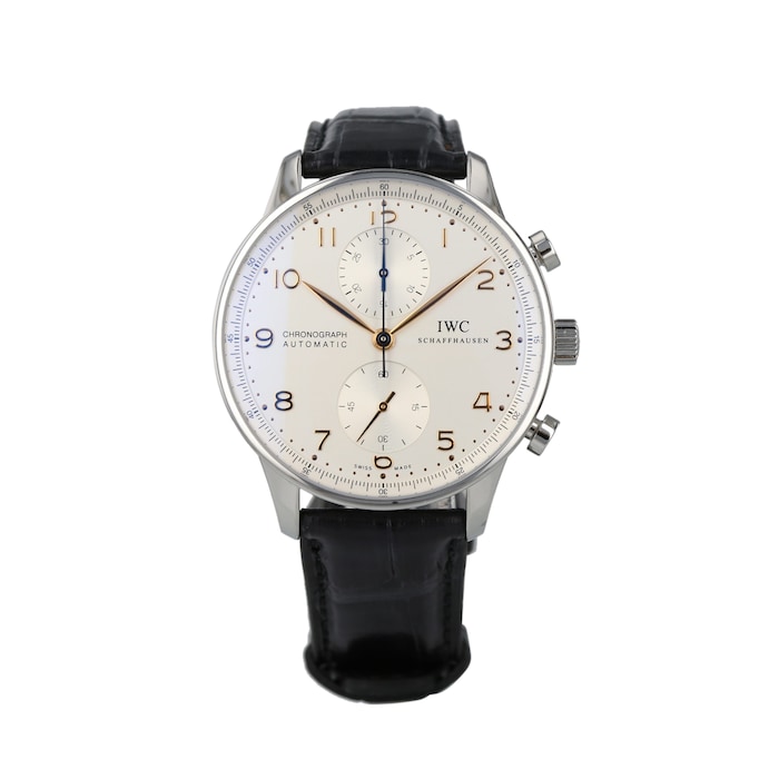 Pre-Owned IWC Pre-Owned IWC Portugieser Chronograph Mens Watch IW371445