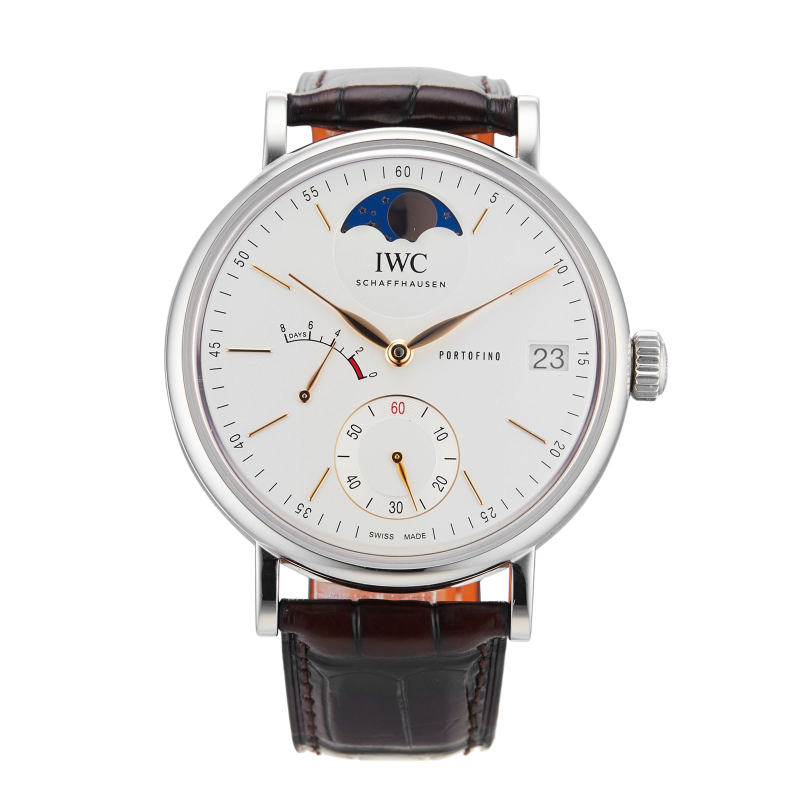 Pre-Owned IWC Portofino Moon Phase Mens Watch IW516401