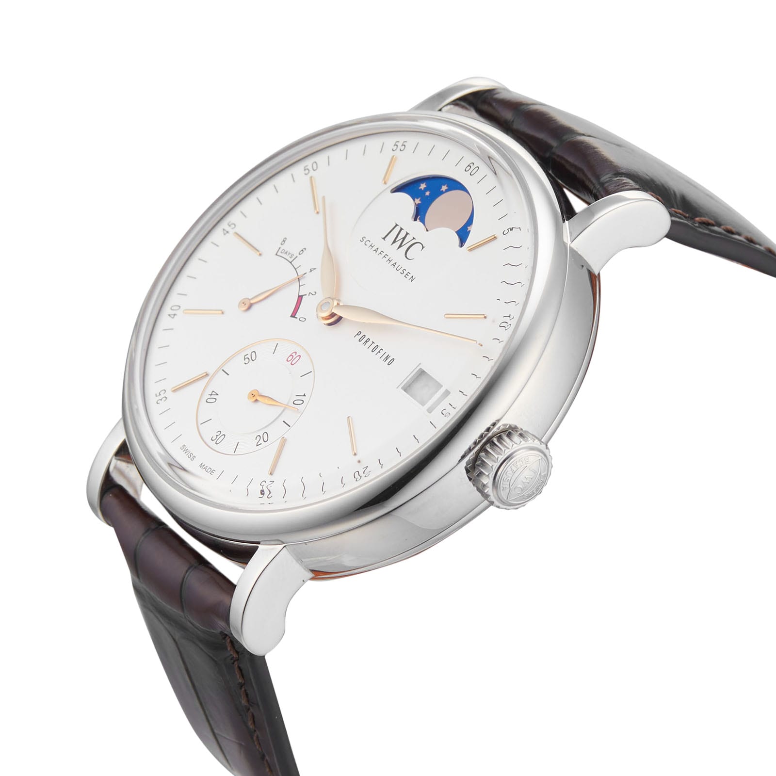 Pre-Owned IWC Portofino Moon Phase Mens Watch IW516401