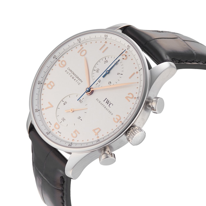 Pre-Owned IWC Portuguese Chronograph Mens Watch IW371401