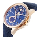 Pre-Owned IWC Pre-Owned IWC Portugieser Yacht Club Blue Rose Gold Mens Watch IW344001