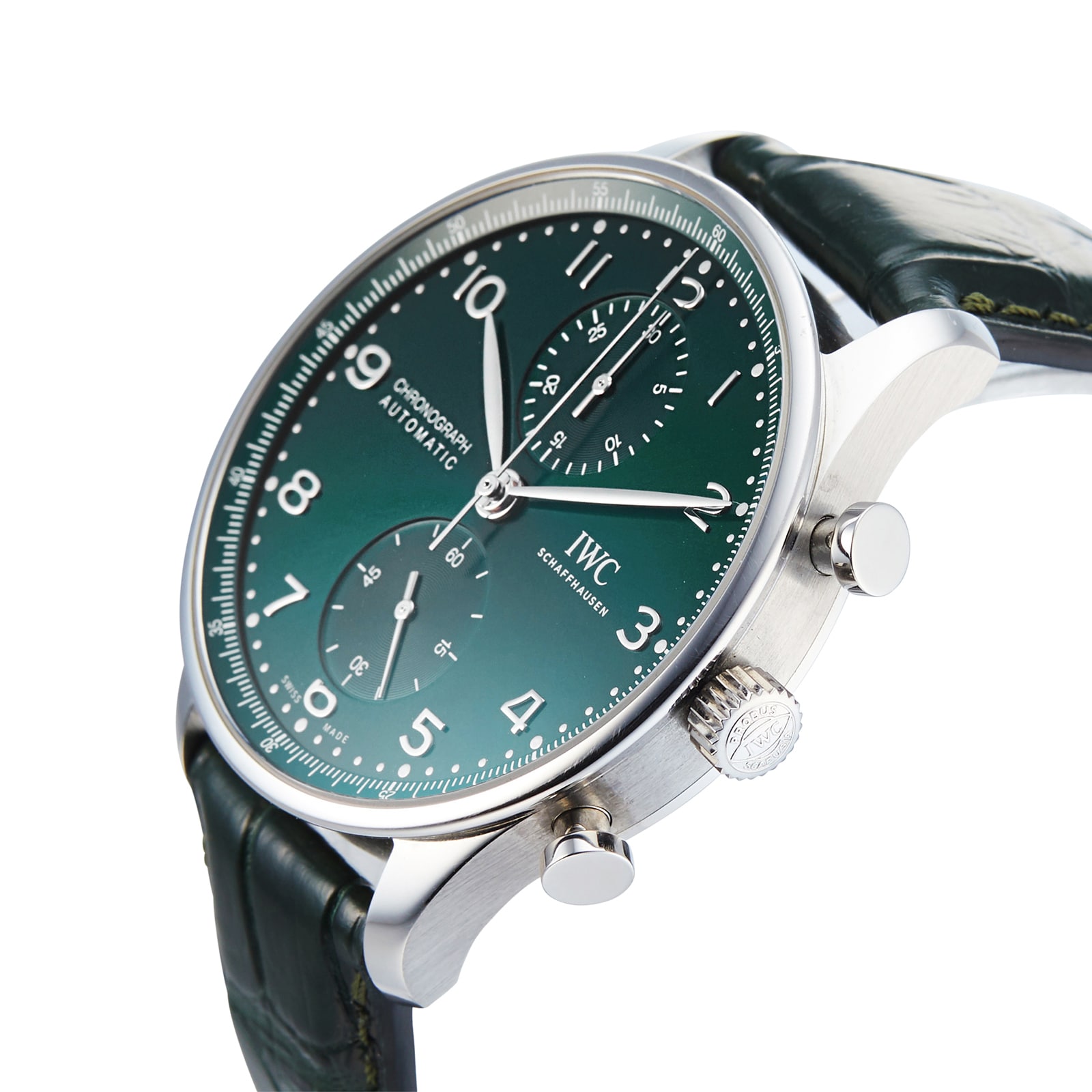 Pre-Owned IWC Pre-Owned IWC Portugieser Chronograph Mens Watch IW371615