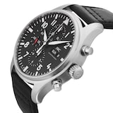 Pre-Owned IWC Schaffhausen Pilot's Watch Chronograph 43mm Stainless Steel