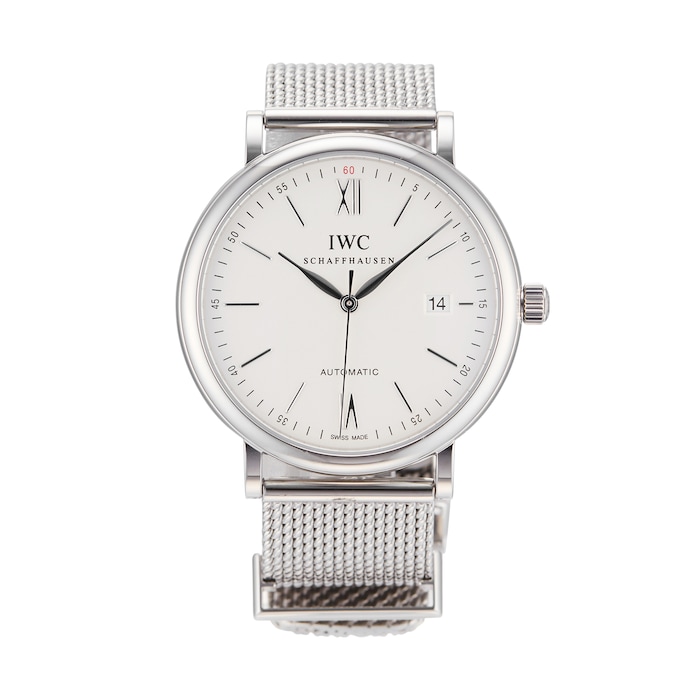 Pre-Owned IWC Pre-Owned IWC Portofino Automatic 40mm Mens Watch IW356505
