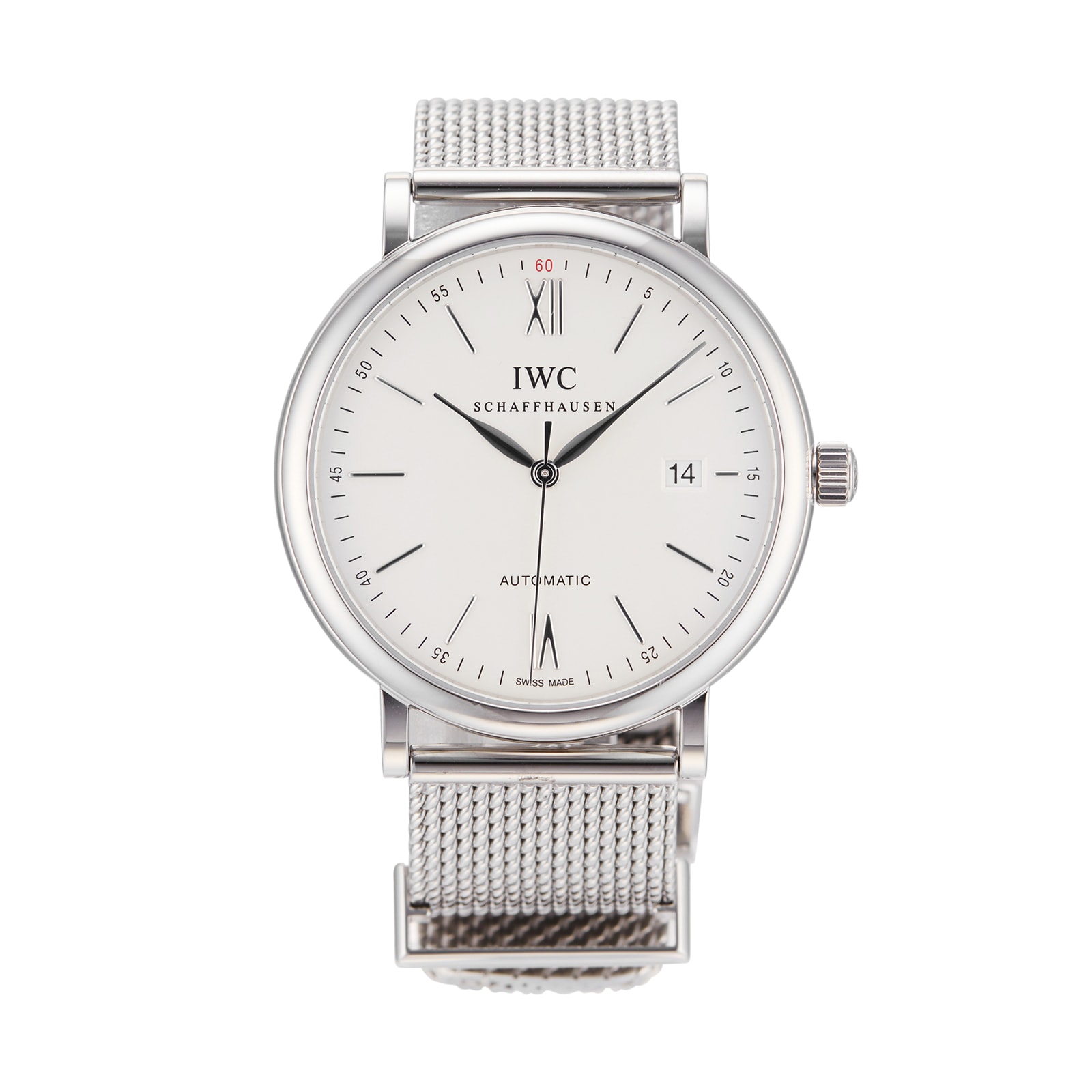 Pre-Owned IWC Pre-Owned IWC Portofino Automatic 40mm Mens Watch IW356505