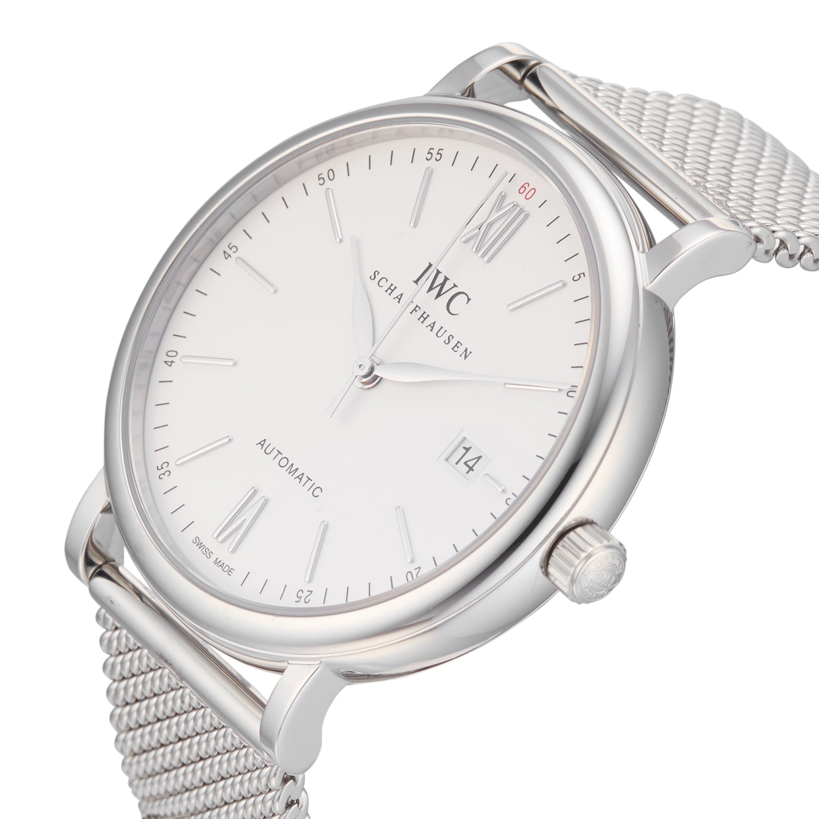 Pre-Owned IWC Pre-Owned IWC Portofino Automatic 40mm Mens Watch IW356505