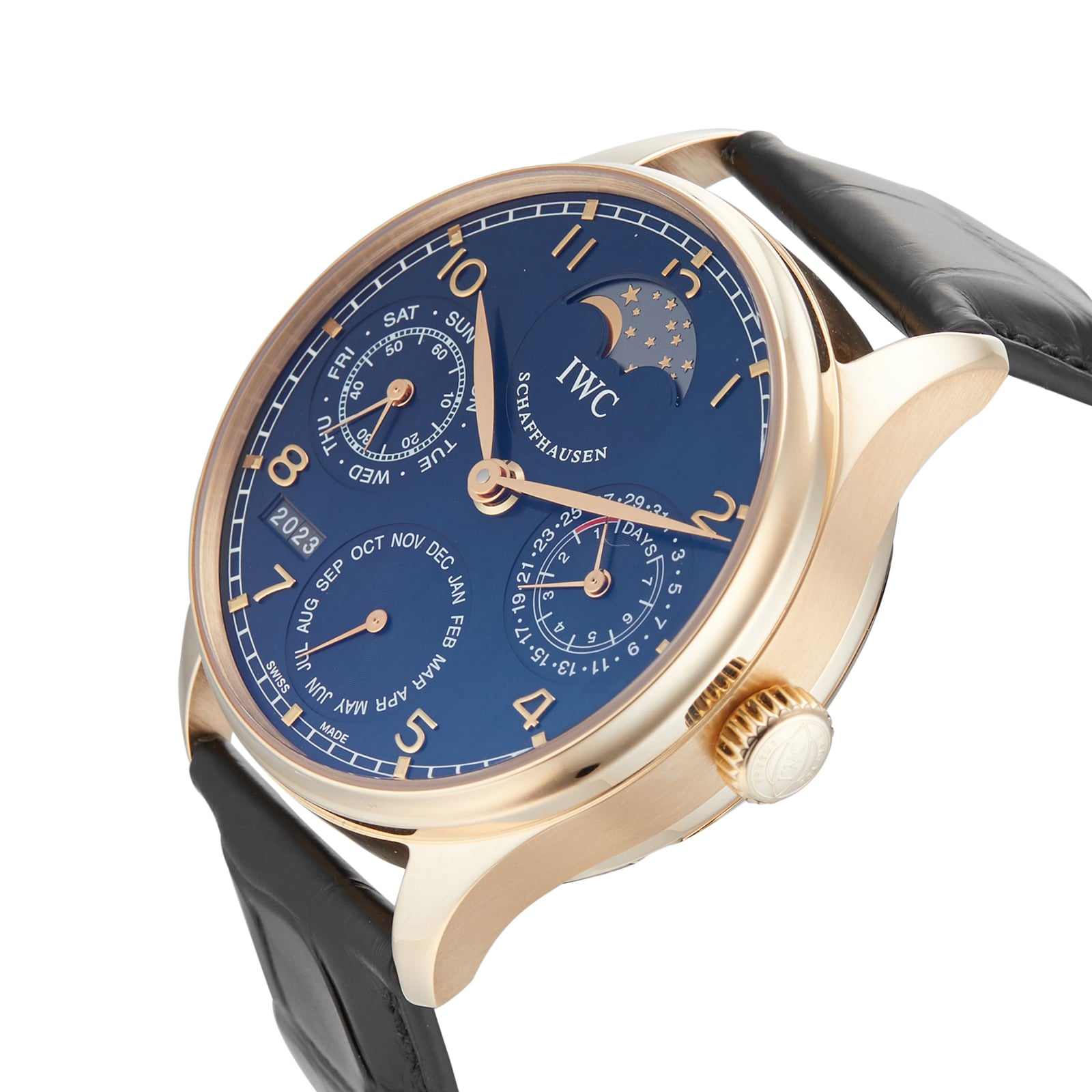 Pre Owned IWC Pre Owned IWC Portugieser Perpetual Calendar Mens