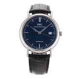 Pre-Owned IWC Pre-Owned IWC Portofino Automatic 39 Mens Watch IW356304