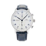 Pre-Owned IWC Portugieser Chronograph Mens Watch IW371417
